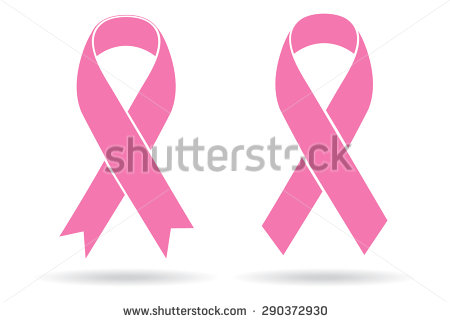 Pink Ribbon Logo Vector