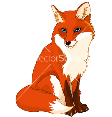 13 The Fox Cartoon Vector Images