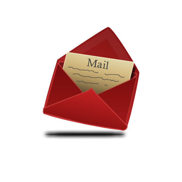 Red Mail Icon