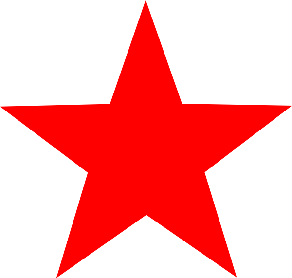 Red Star Clip Art Red Star Clip Art