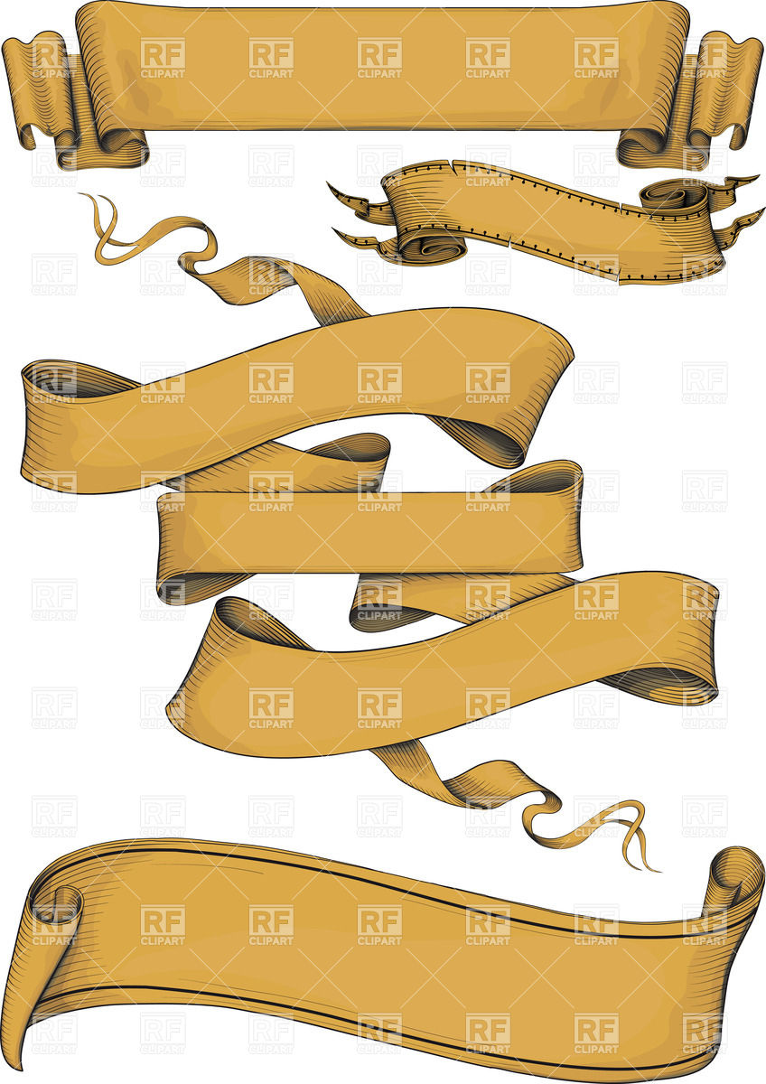 Ribbon Banner Vector Free