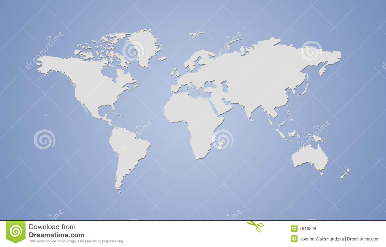 Royalty Free World Map