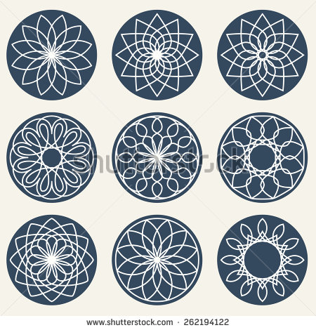Simple Circular Geometric Patterns