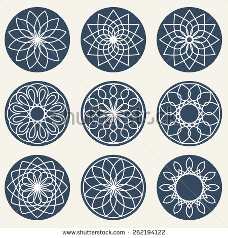 Simple Circular Geometric Patterns Simple Circular Geometric Patterns