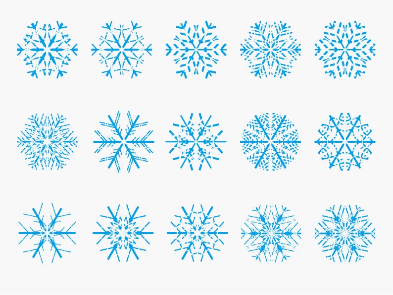 Snowflake Vector Graphic