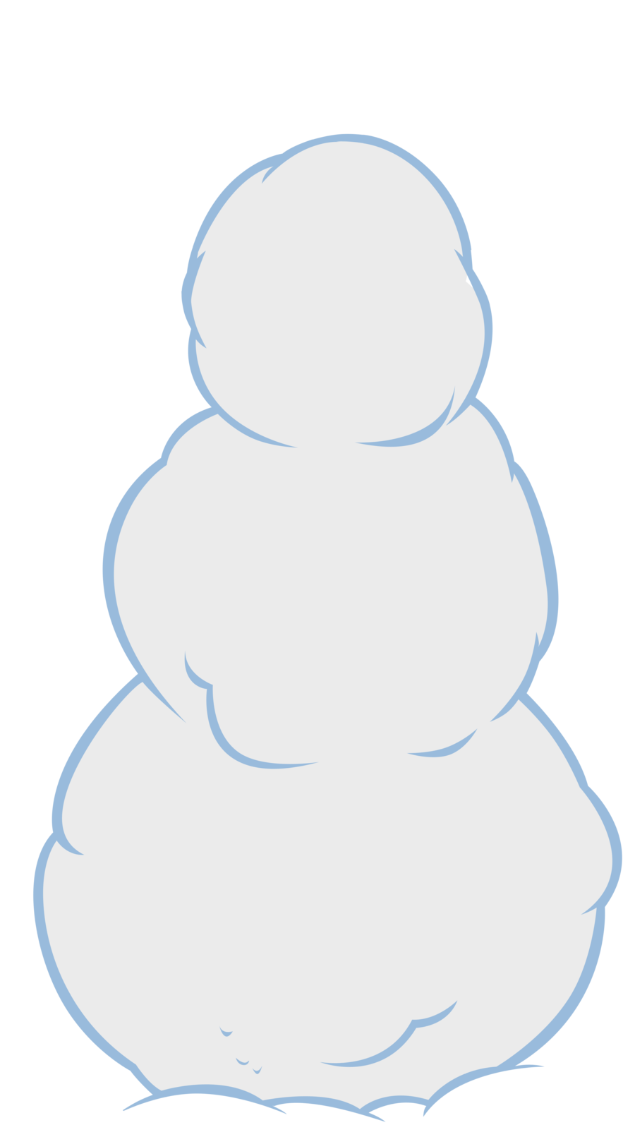 Snowman Face Vector Art Snowman Face Vector Art