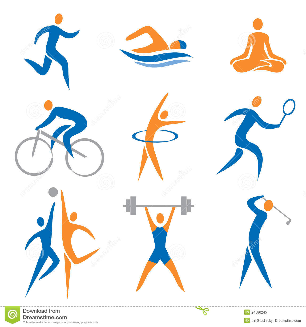 Sport Icons Vector Free