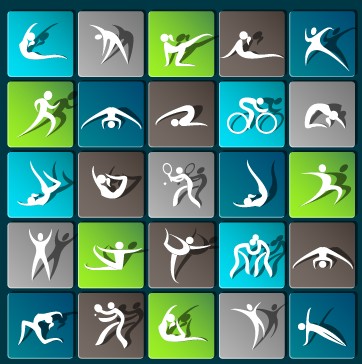 Sports Icons Vector Free Download