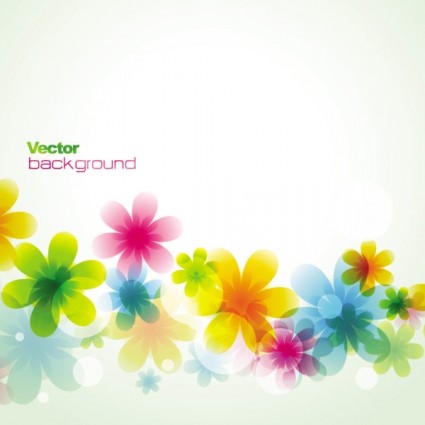 Spring Flowers Vector Spring Flowers Vector