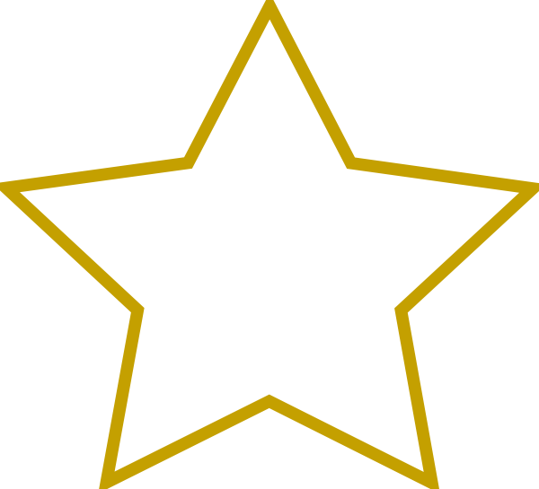 14 Star Shapes Clip Art Vector Images