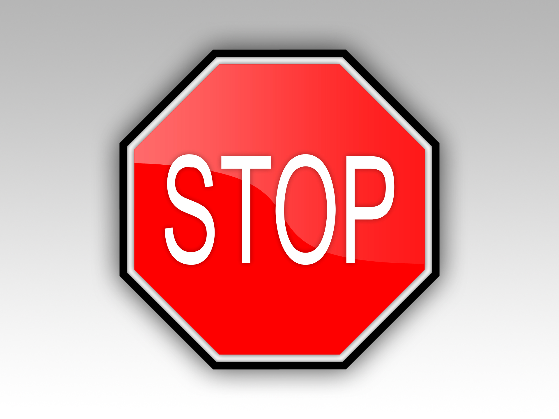 Stop Sign Template