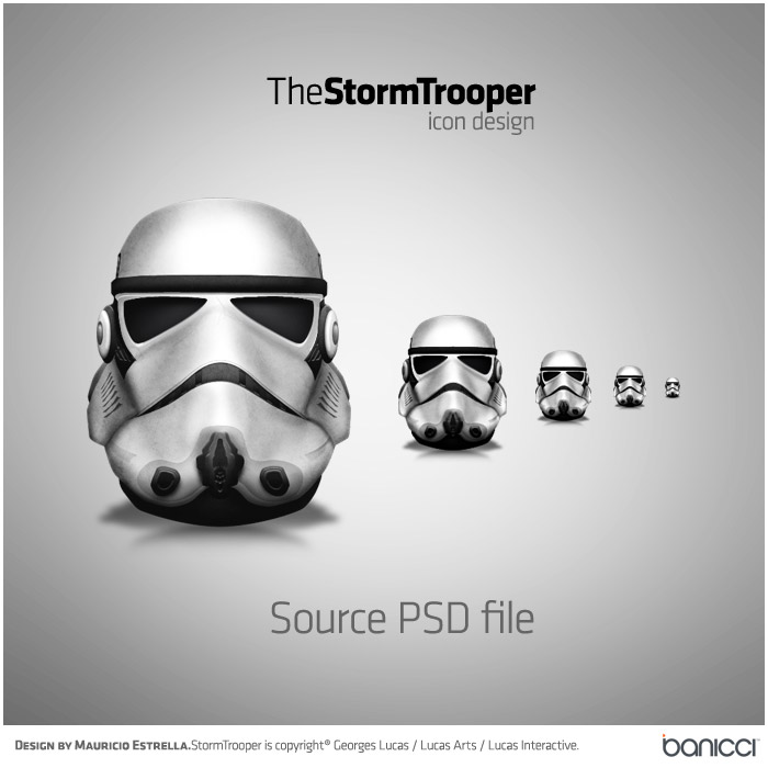 Stormtrooper Helmet Icon