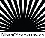 Sun Clip Art Black and White Vector