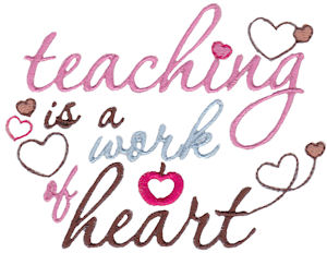 Teacher Machine Embroidery Designs