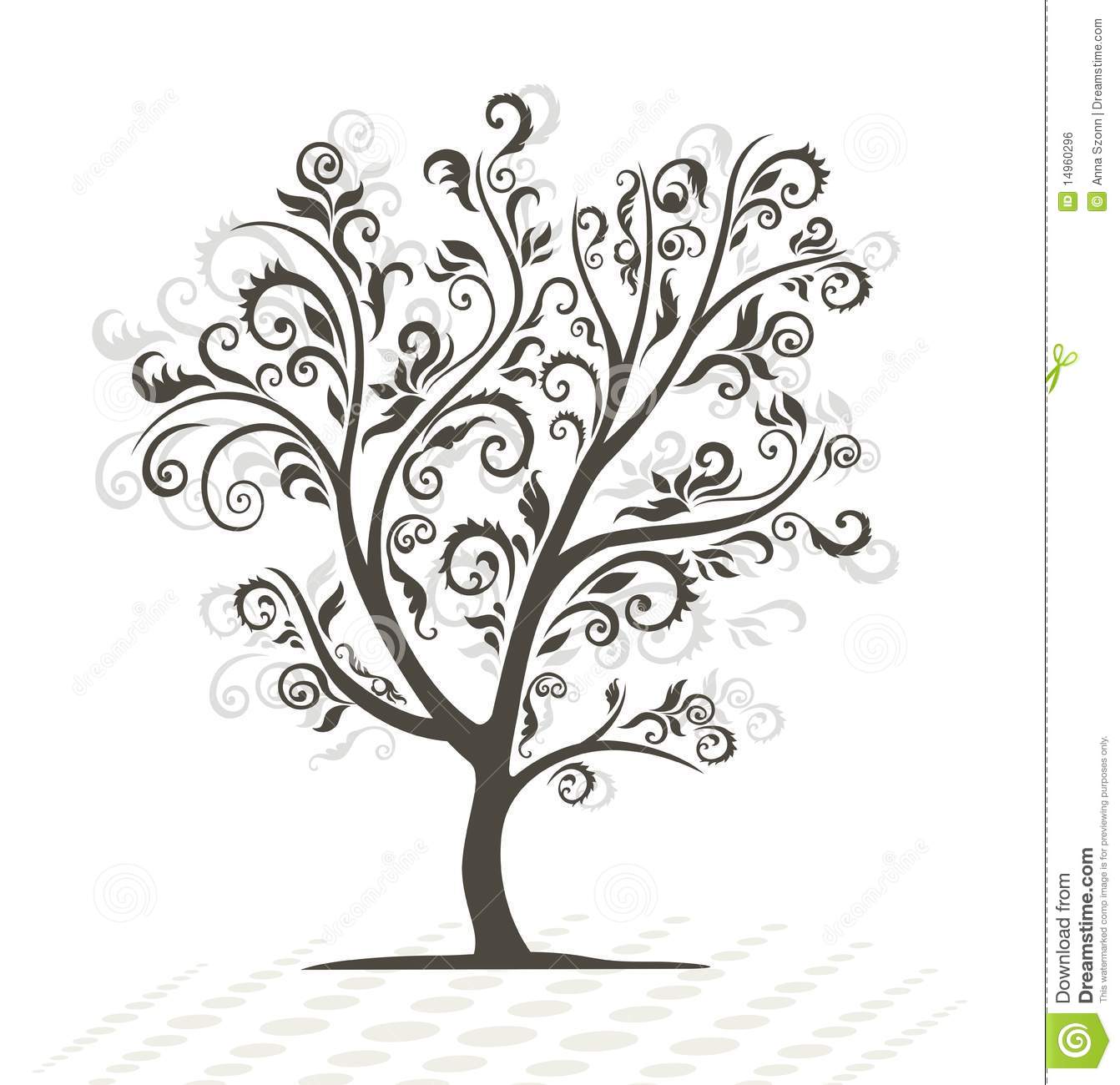 Tree Silhouette Design