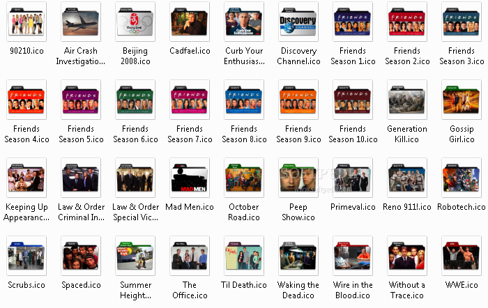 TV Show Icons for Windows