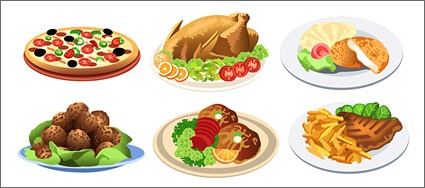 Vector Food Graphics Clip Art