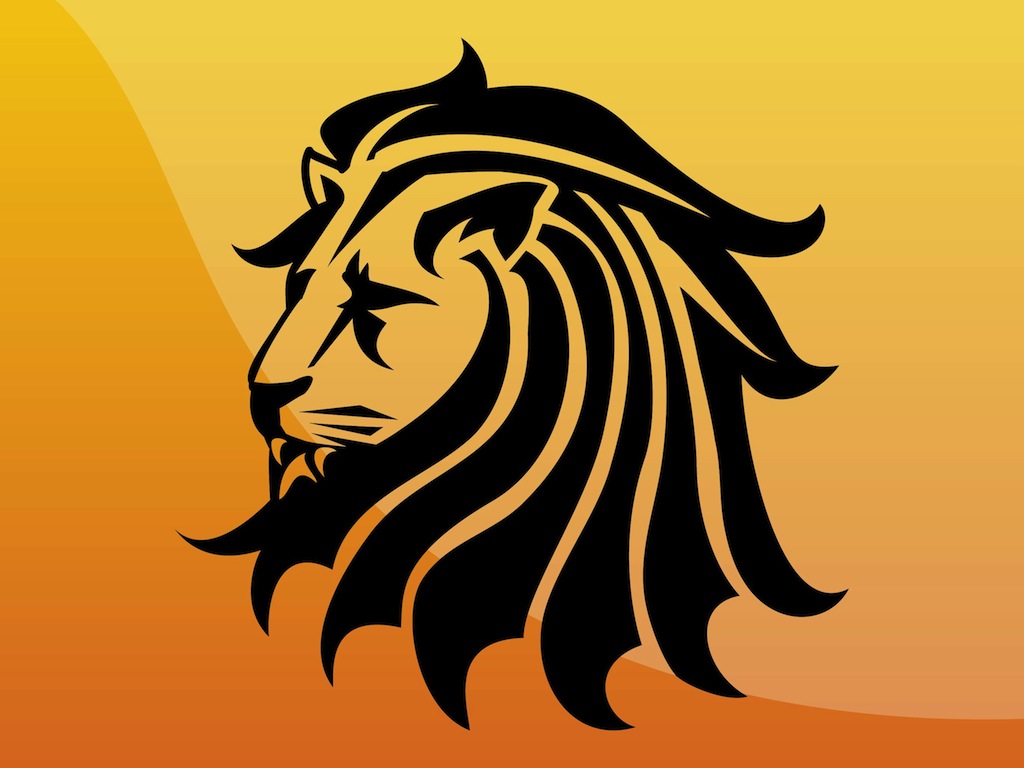 Vector Lion Head Logo
