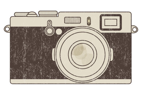 Vintage Camera Vector Clip Art