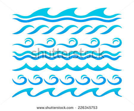 Water Wave Design Elements