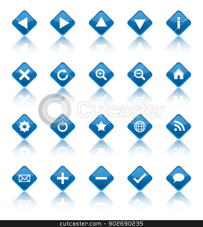 Web Navigation Button Icons