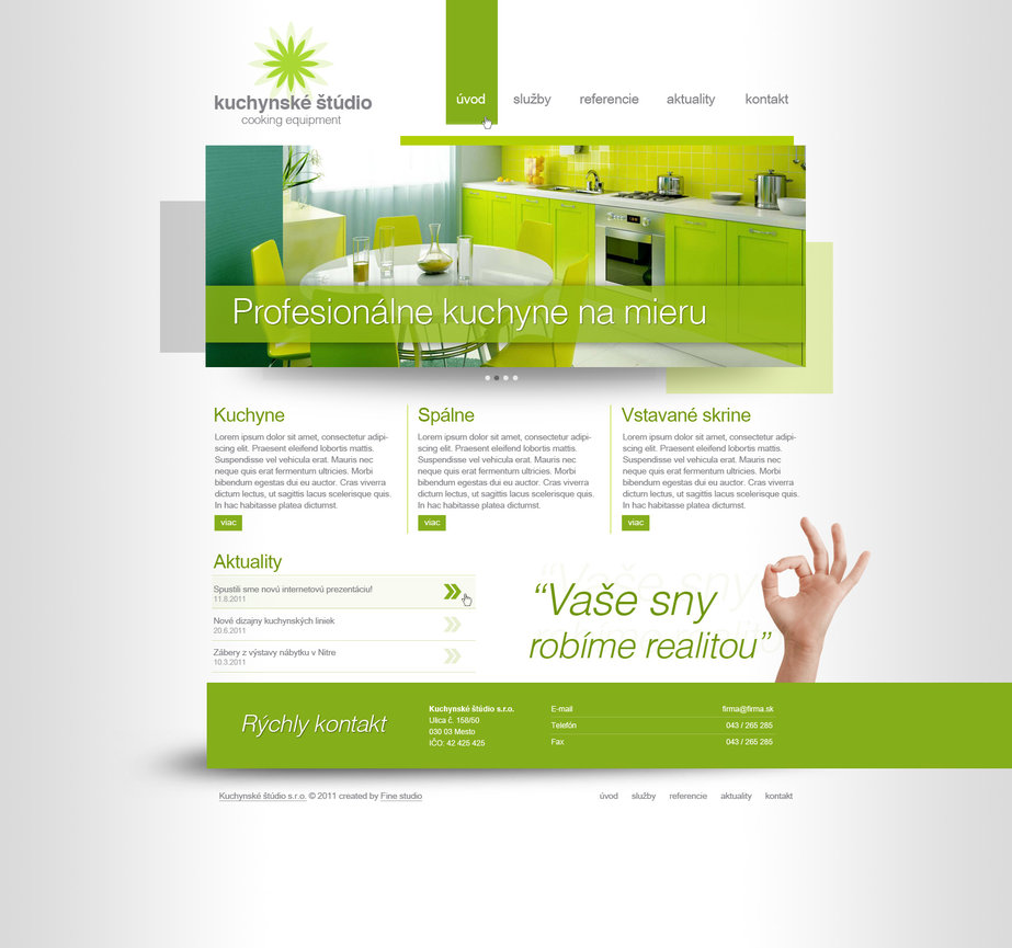 Website Design PSD
