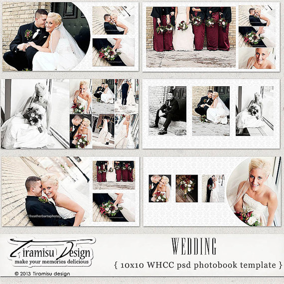 Wedding Album Templates Photoshop