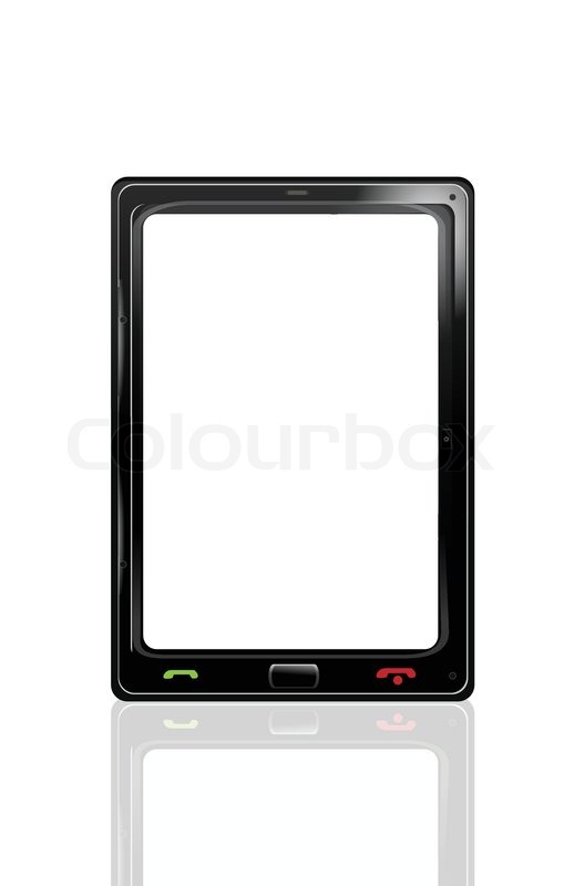 White Smartphone Icon White Smartphone Icon