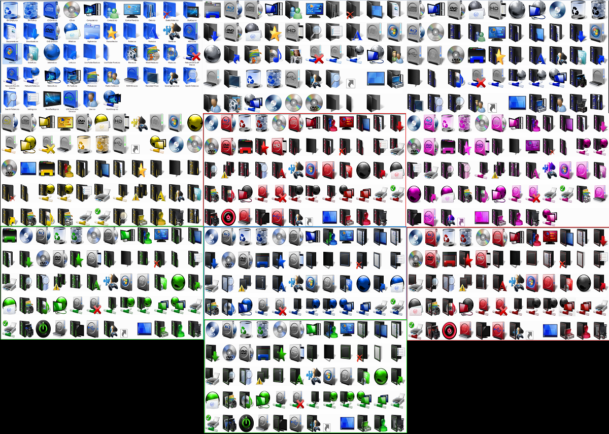 Windows 7 Custom Icon Pack Windows 7 Custom Icon Pack