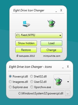 Windows Drive Icon Changer