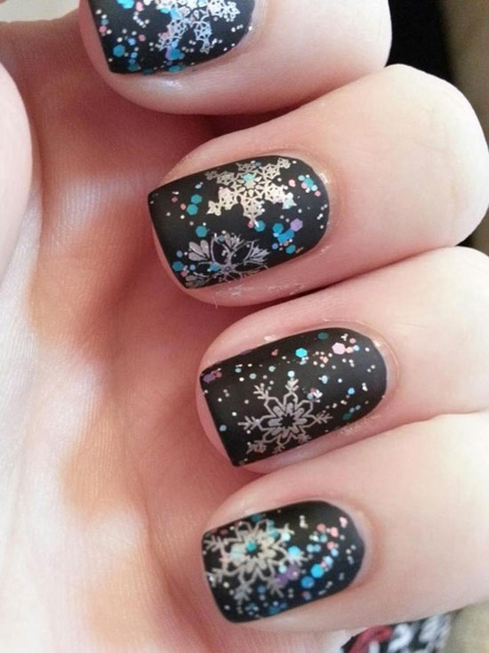 Winter Nail Art Designs