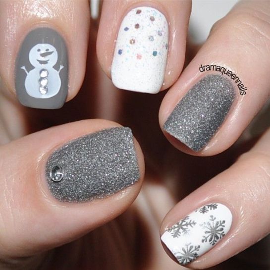 Winter Nail Art Designs