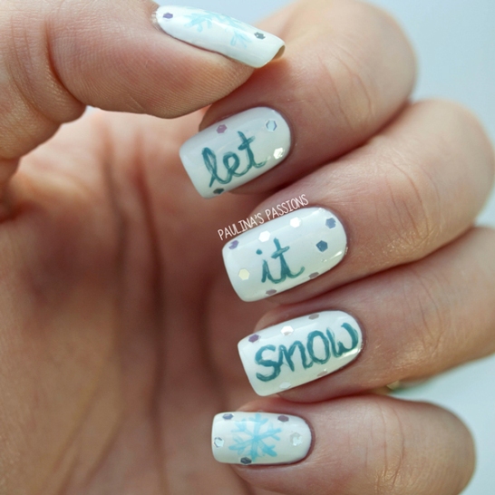 Winter Nail Art Designs