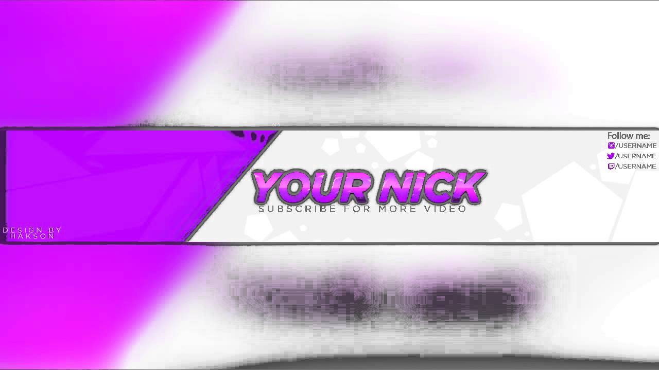 Photoshop Design Banner Youtube