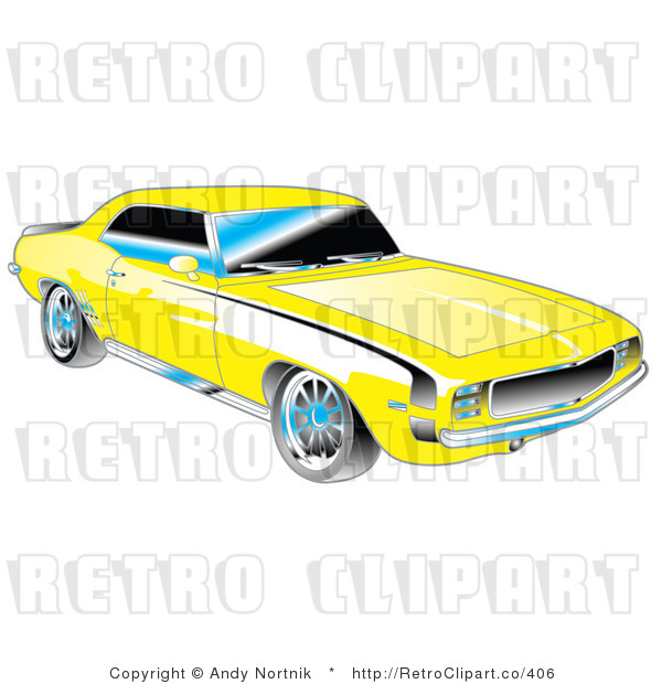 1969 Camaro Clip Art