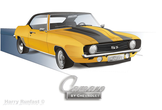 1969 Camaro Z28 Drawings