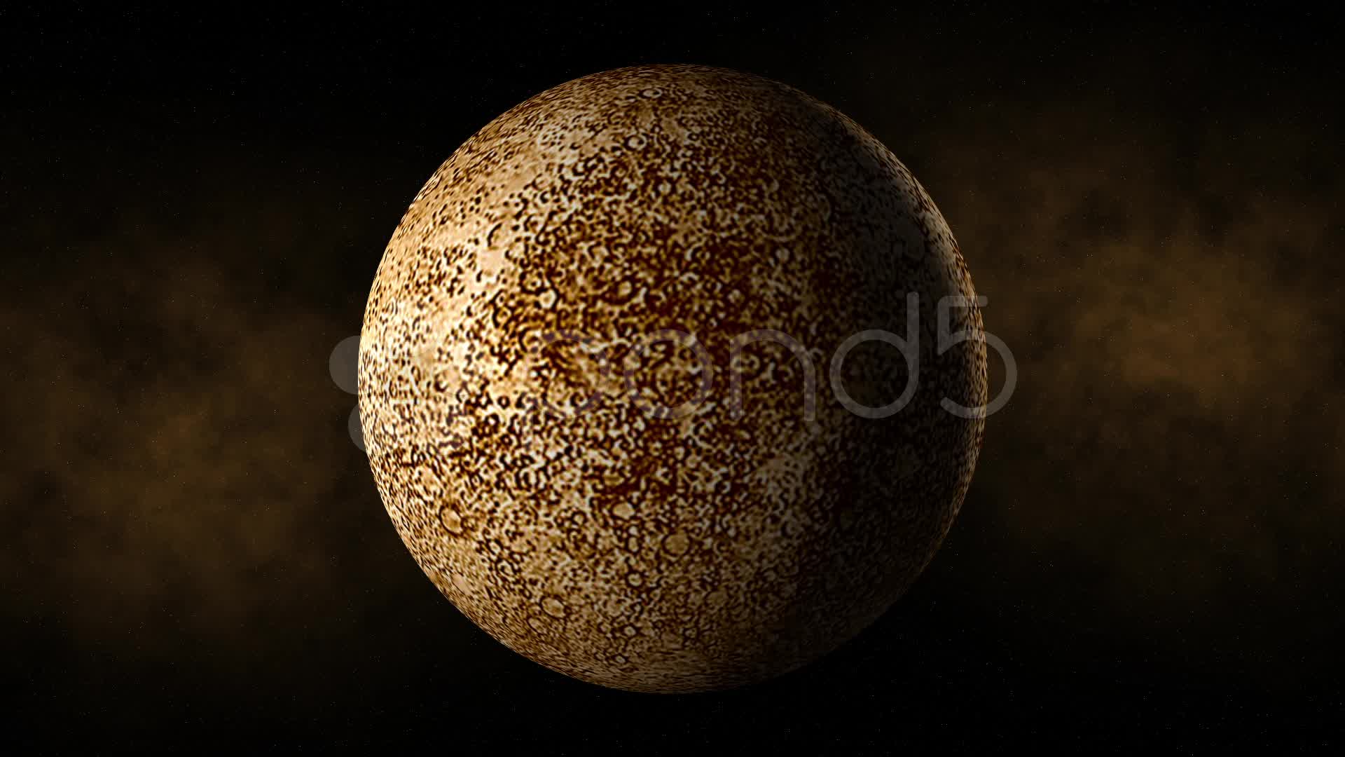 3D Mercury Planet
