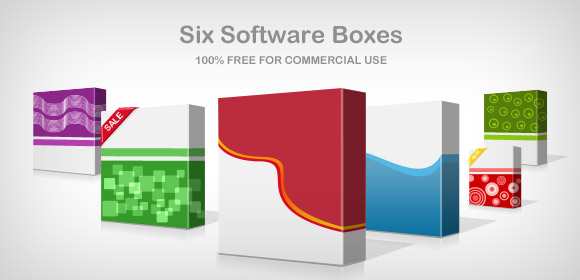 3D Software Box