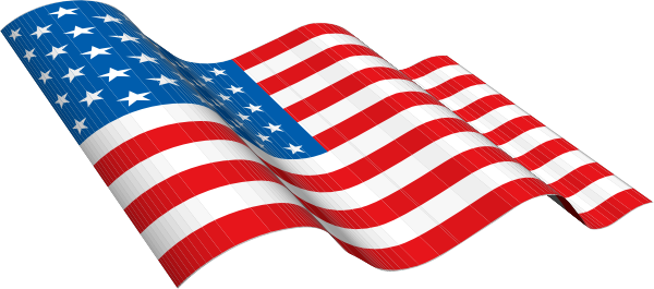 American Flag Clip Art Black And White