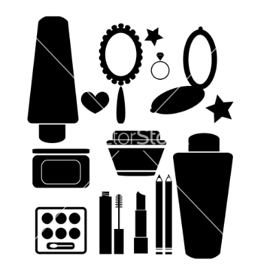 Beauty Products Vector