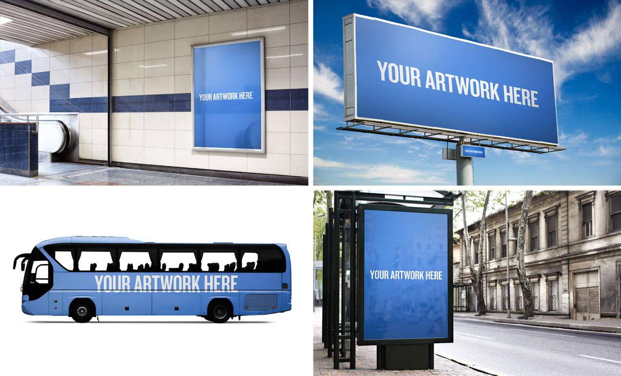 Billboard Mockup Template