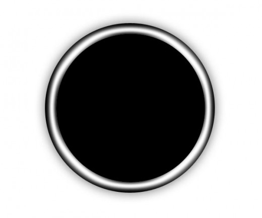 12 Black Circle Mail Icon Images