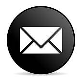 Black Email Icon