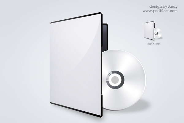 Blank CD Cover Template