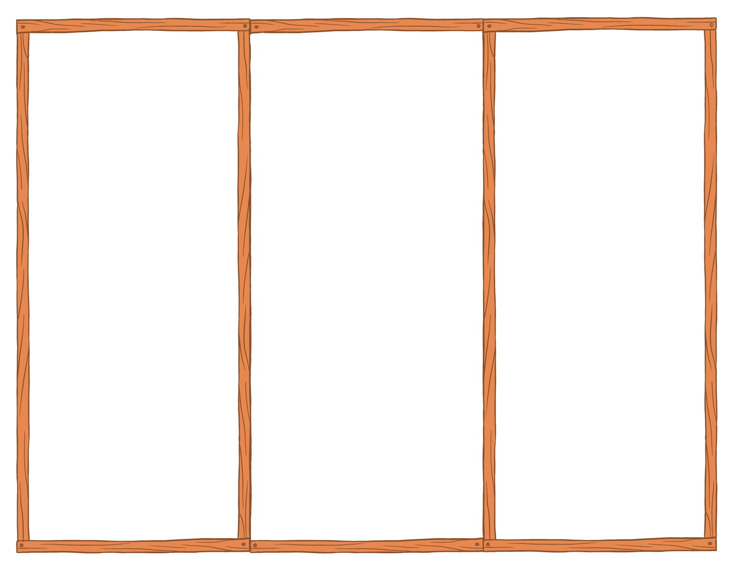 Blank Tri-Fold Brochure Templates Free