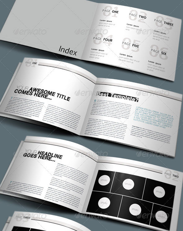 Booklet Brochure Design Templates