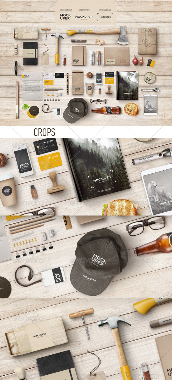 Branding Mock Up Psd Free