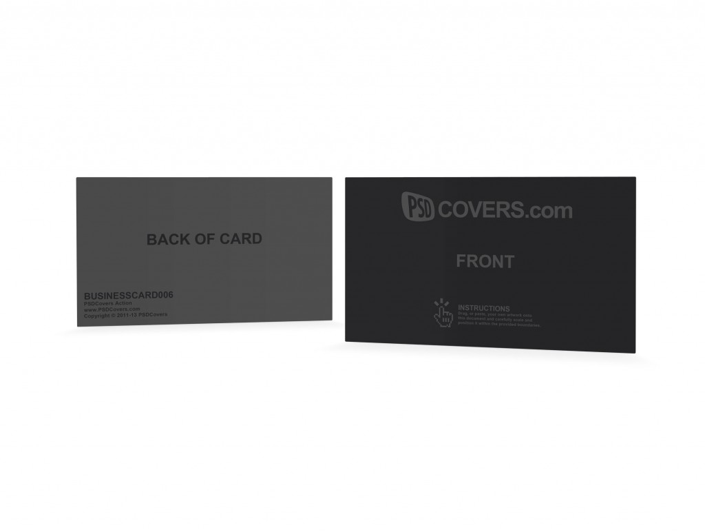 Business Card Template Front and Back