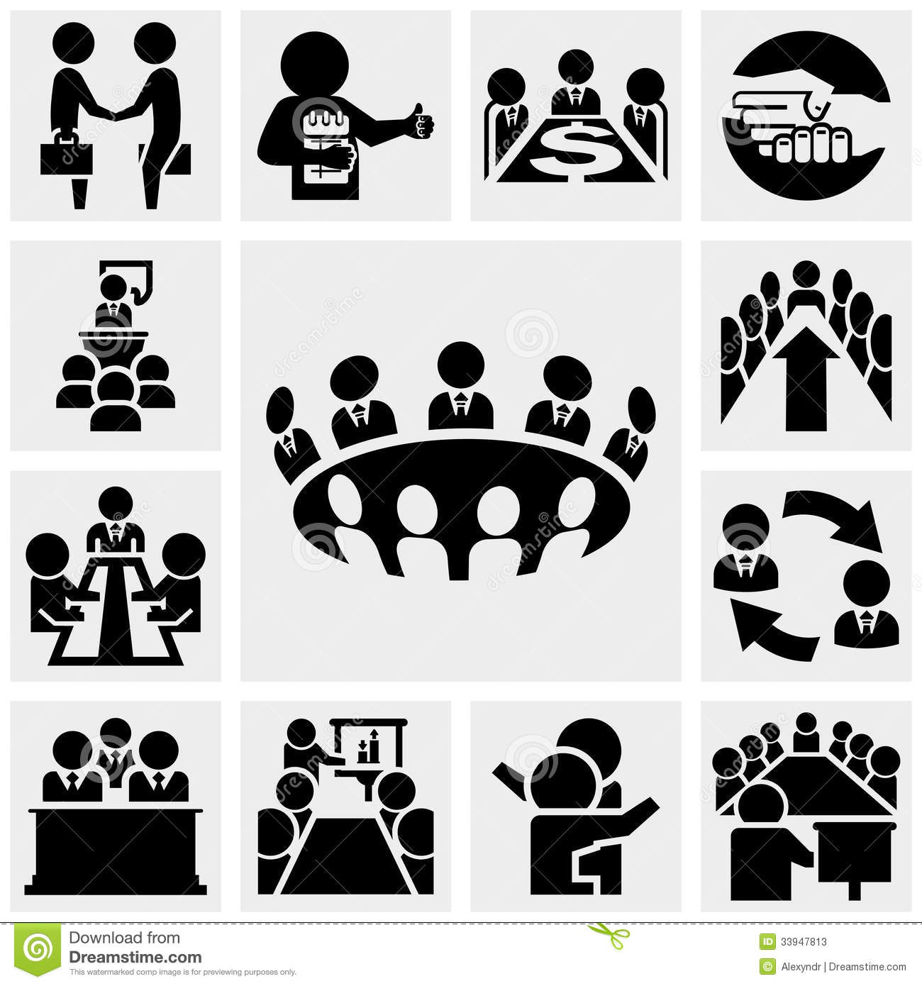 Business Man Icon Vector