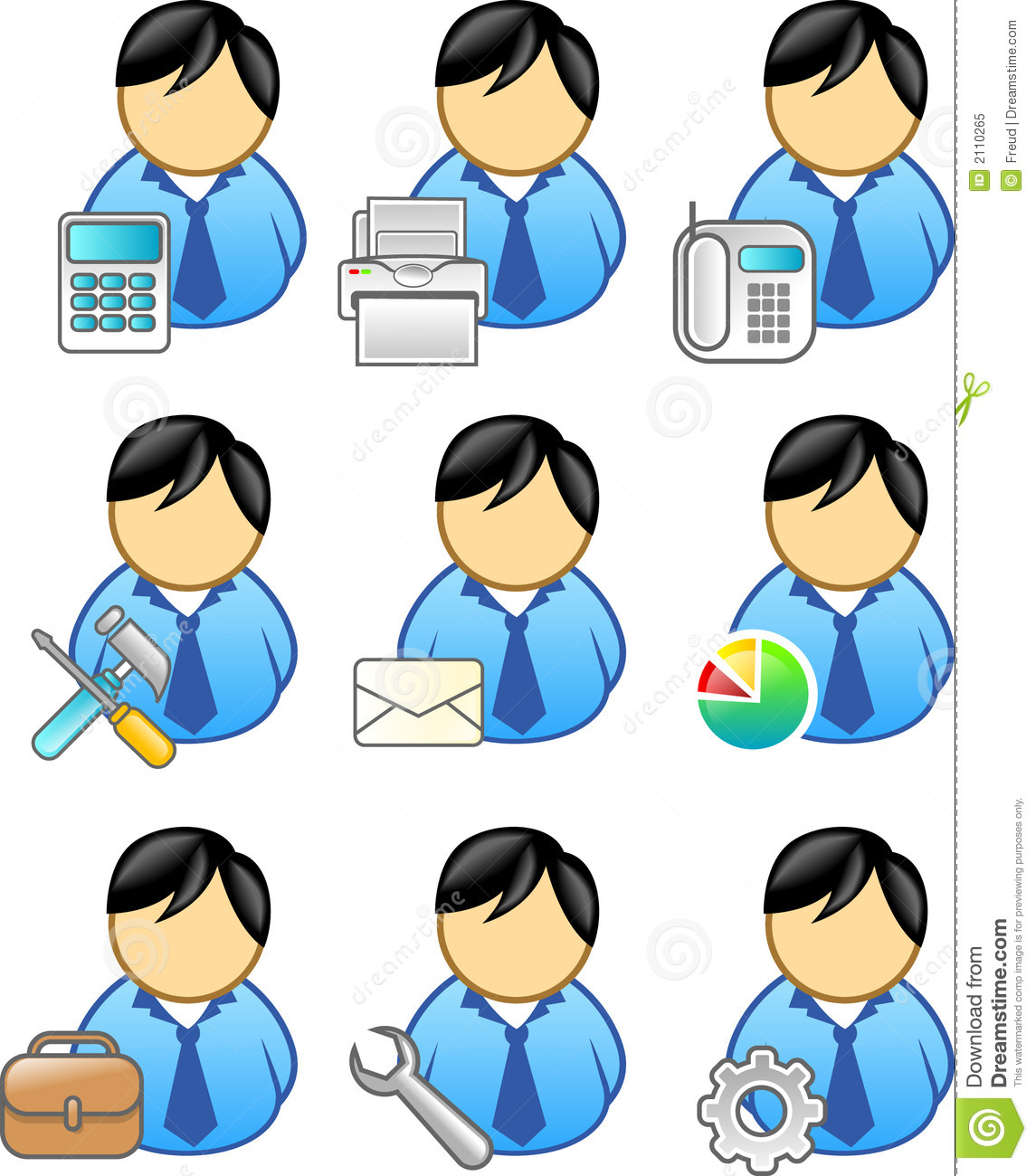 Business People Icons